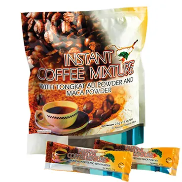 Instant Coffee Mix with Tongkat Ali & Maca